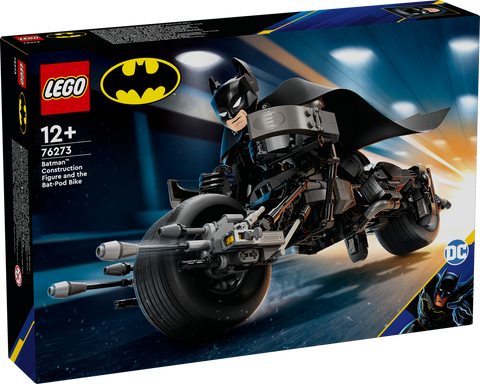 76273 Batman™ Construction Figure and the Bat-Pod Bike