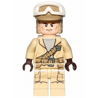 Rebel Trooper with Goggle and Dark Tan Helmet